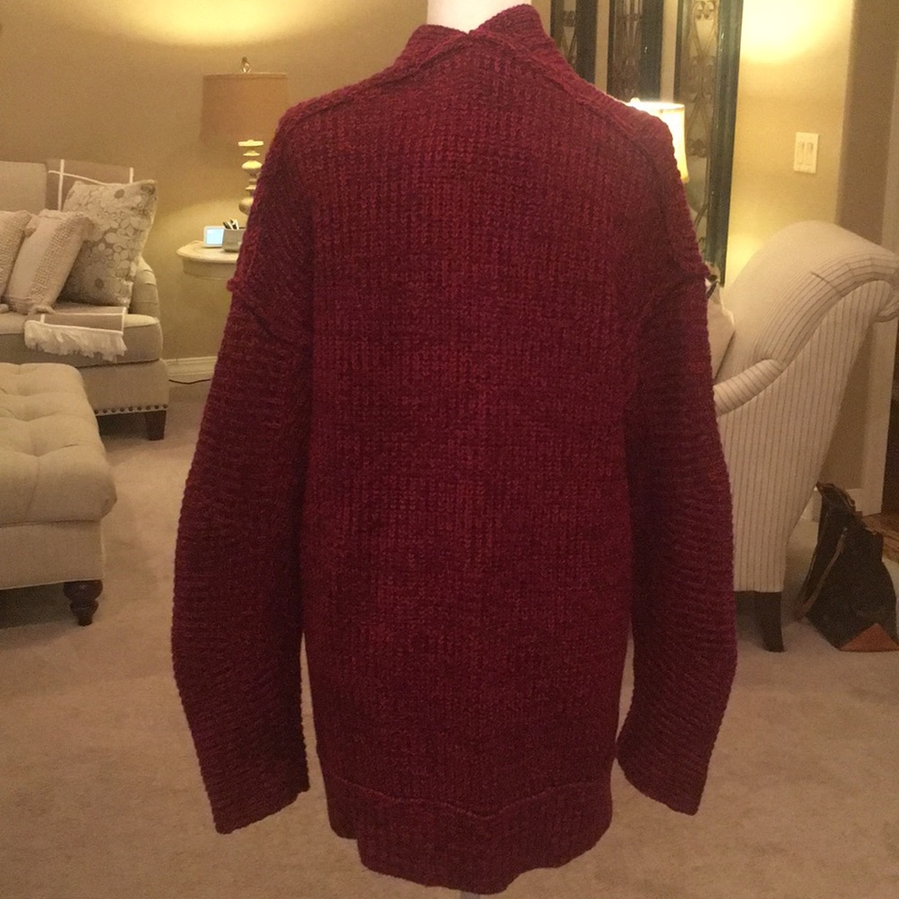 Free People High Hopes Cardigan in Plum Blossom - Picture 10 of 15